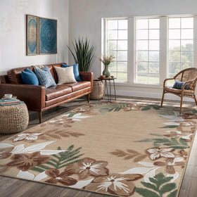 Lena Rug fast-drying design reduces downtime between indoor and outdoor use