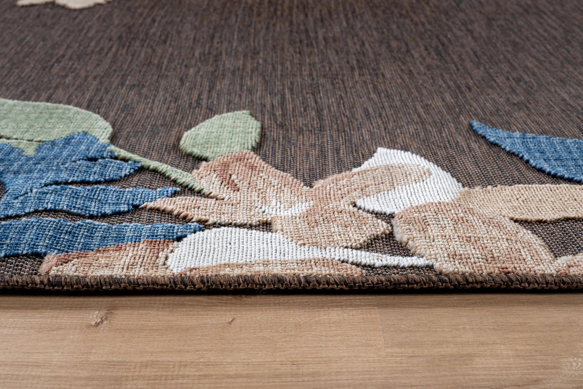 Lena Rug low-pile flat-weave for high-traffic areas