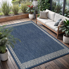 Lena Rug non-shedding flat-weave keeps entryways neat and furniture sliding smoothly.