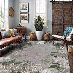 Lena Rug easy-clean design supports quick refresh between guests.