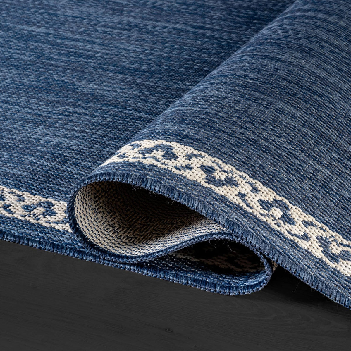 Lena Rug ideal for patios, decks, porches and indoor living spaces.
