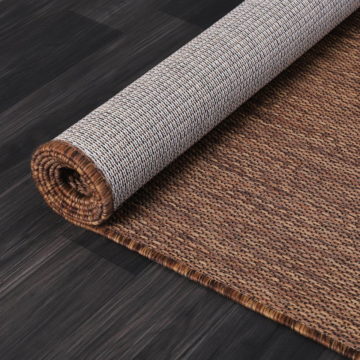 Lena Rug 8x10 size adds style and practicality to any area.