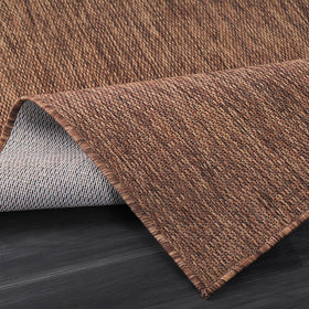 Lena Rug polypropylene weave closeup showing durable fibers