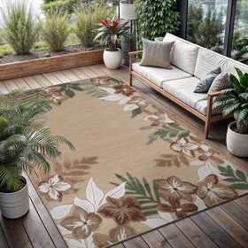 Lena Rug washable-clean outdoor-indoor option simplifies quick cleanups after gatherings