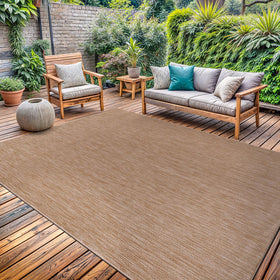 Lena Rug texture close-up shows a durable, easy-care surface for busy spaces.