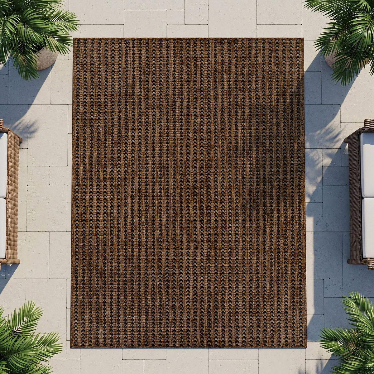 Lena Rug 5x7 indoor-friendly rug for living rooms and more.
