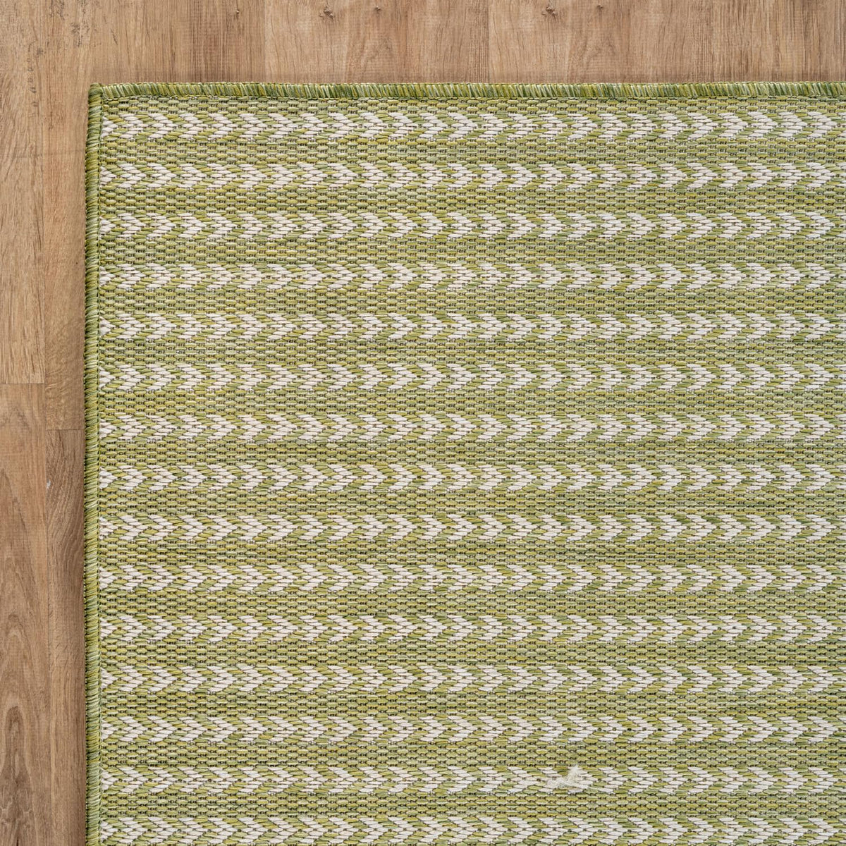 Lena Rug waterproof and UV resistant rug withstands sun and rain.