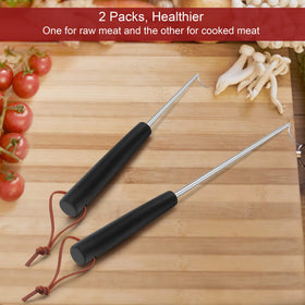 Leonyo plastic handle ergonomic grip enhances comfort during long cooks.