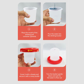 Leopacat feeding tube component enabling steady food delivery for chicks.