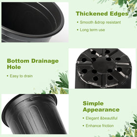 LepoHome raised rim design enables easy handling and stable stacking