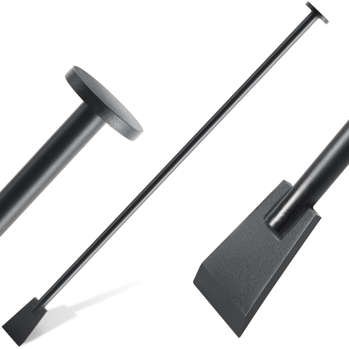 Leriton 48in tamping bar in rugged steel for heavy digging tasks