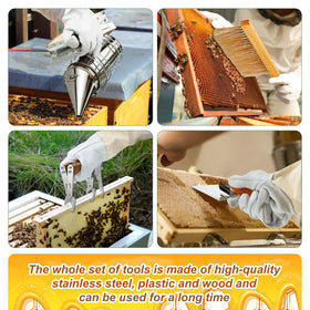 Leriton beekeeping kit overview; versatile starter set for all experience levels.