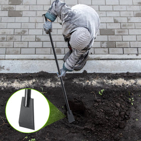 Leriton heavy-duty tamping bar in use for soil compaction