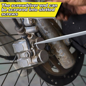 Leriton heavy-duty chainsaw wrench built to withstand tough use.