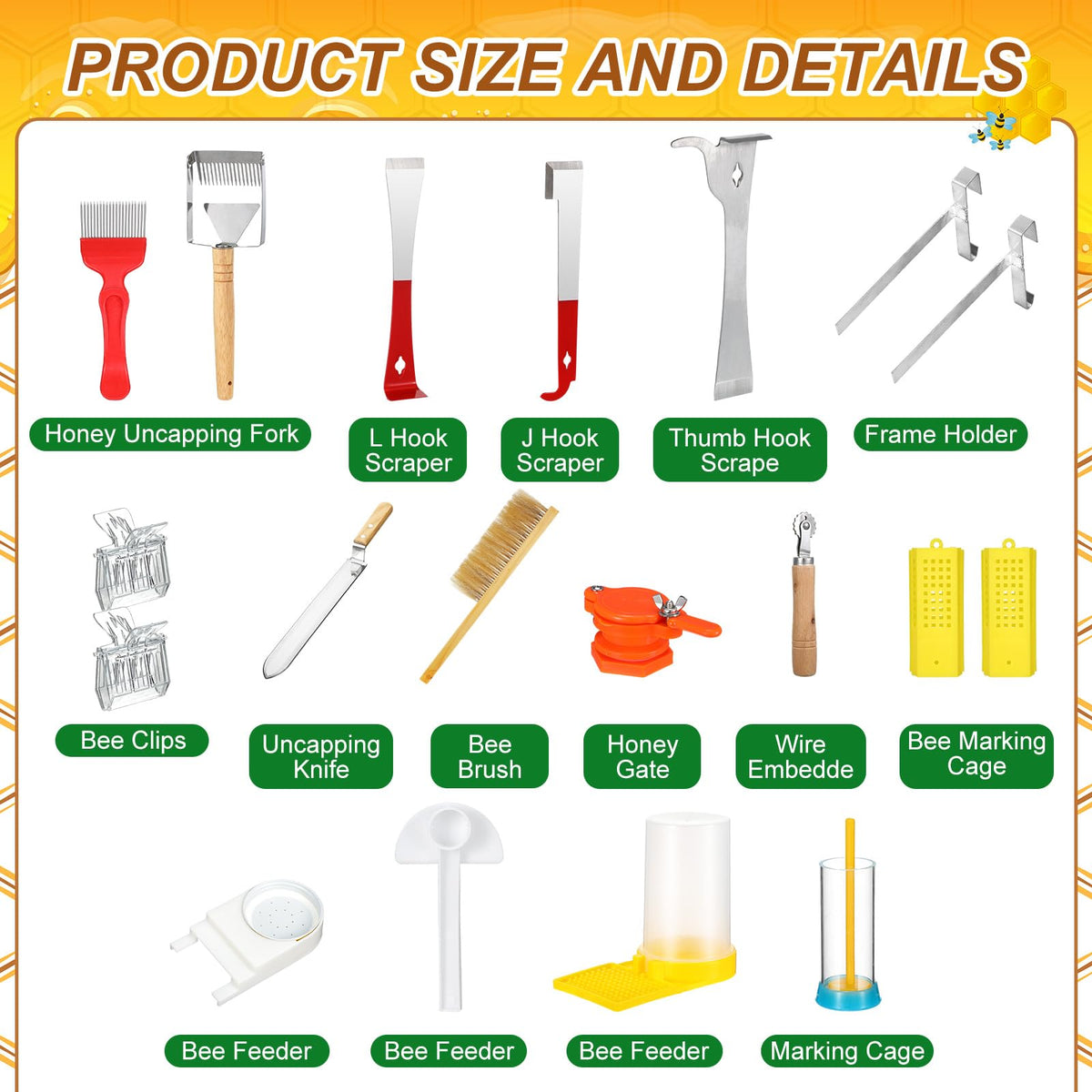 Leriton honey uncapping knife ready for efficient extraction