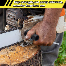 Leriton lightweight chain saw tool for easy field handling.