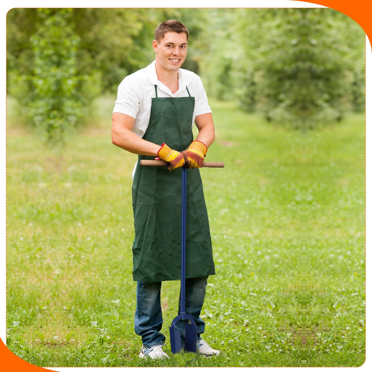 Leriton multipurpose digger ideal for fence posts, decks, and tree planting.