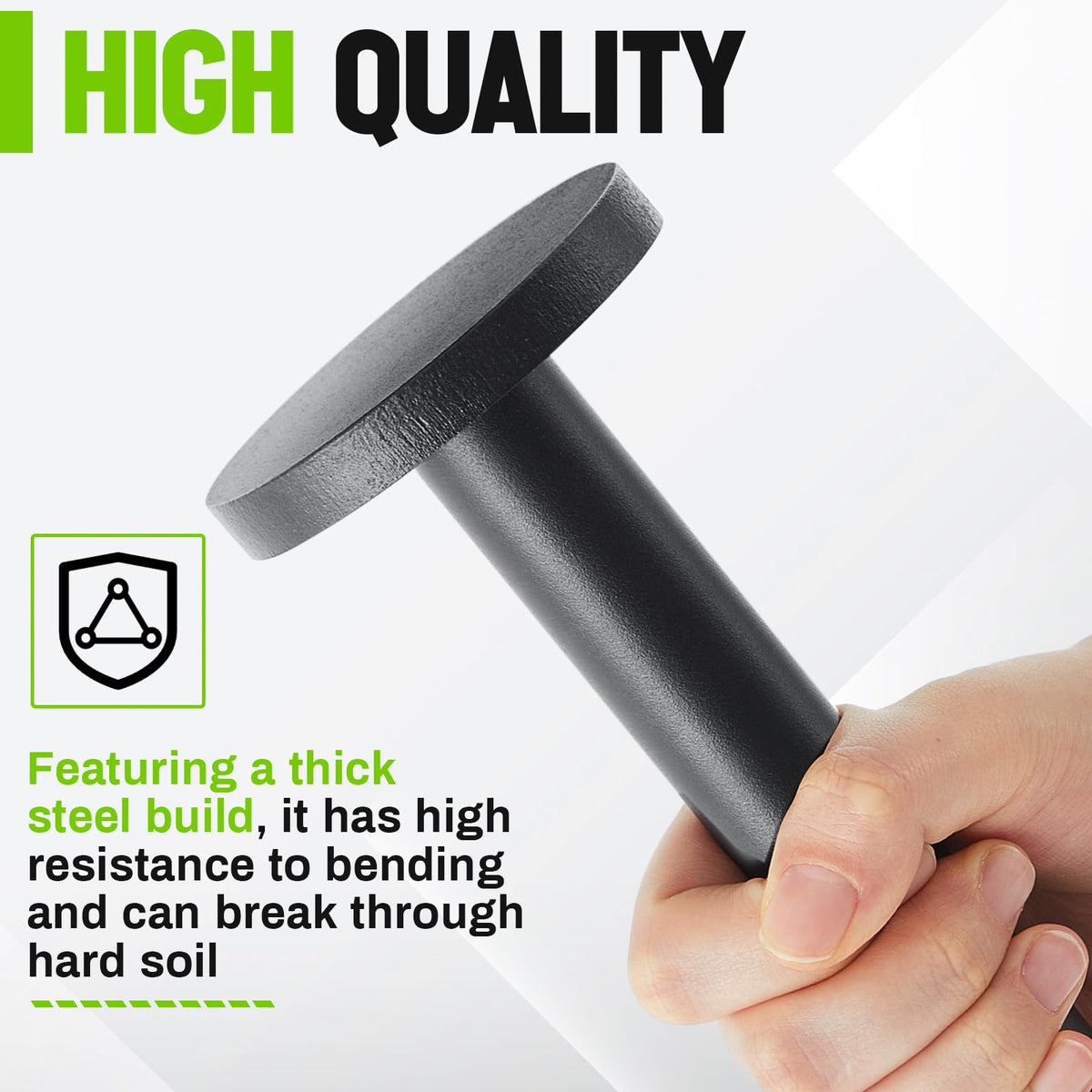 Leriton pre-sharpened digging bit for immediate use and versatility