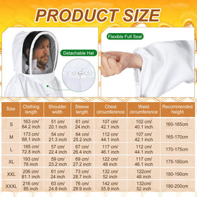 Leriton protective beekeeping gloves for comfortable hand protection