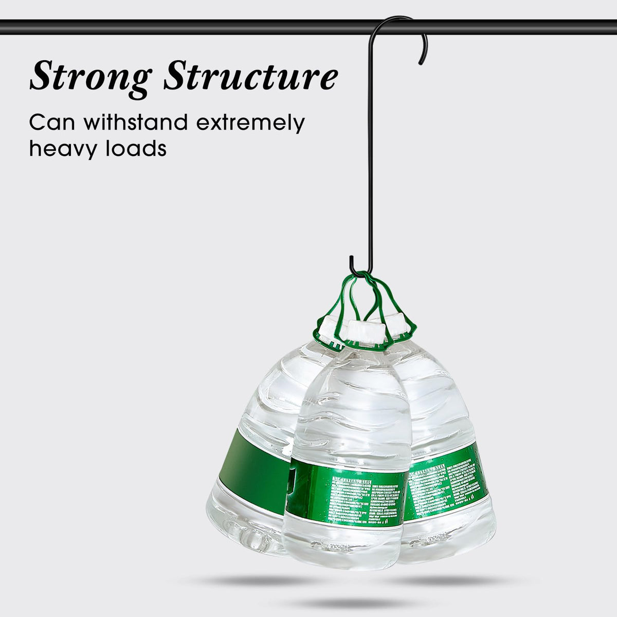 Leriton s-hook lantern hanging for decorative outdoor lighting
