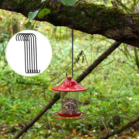 Leriton s-hook plant basket hanging for lush balcony greenery