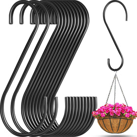 Leriton 12-inch S-hook branch hanger for versatile outdoor use