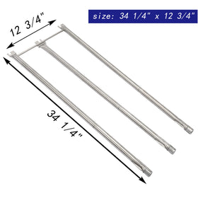 Leship crossover burner 12-3-4 inch ensures even heat distribution.