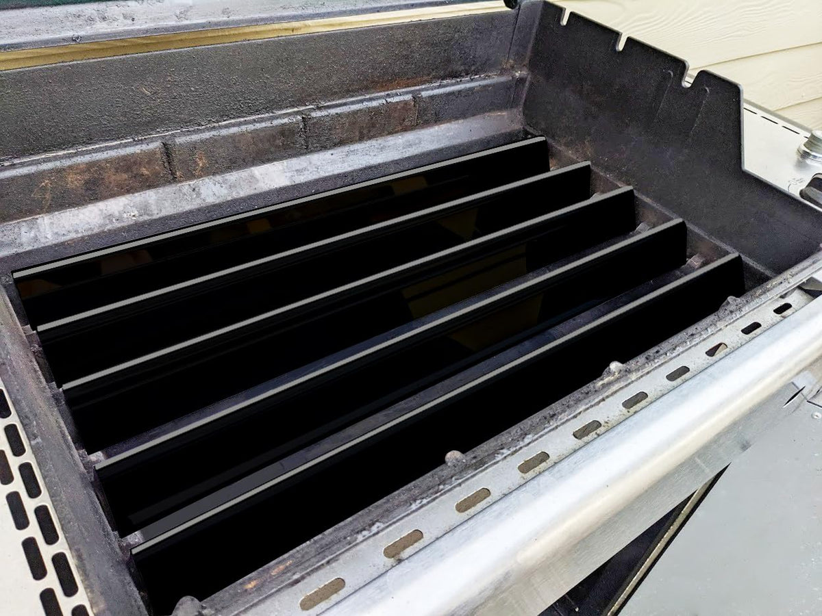 Leship flavorizer bars 22.5-inch assembly shown for Weber compatibility and sturdy fit