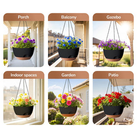 LESOASIS drainage holes promote proper moisture balance for various plants.