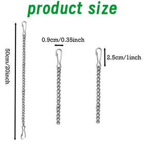 LESYDGSI stainless steel 304 chains demonstrating weather resistance and lasting shine.