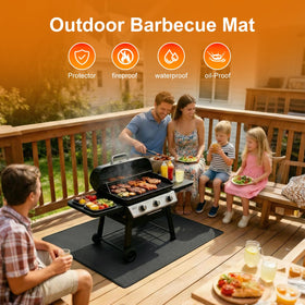 LETITIN 24x31 inch mat covering a wide outdoor area for protection