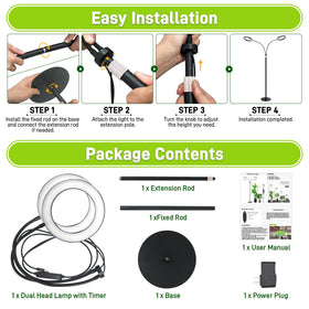 LETKEYS sturdy base provides stability on any surface