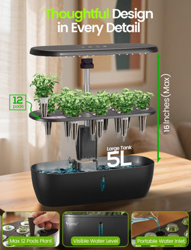LETPOT LPH-Lite app interface for remote control