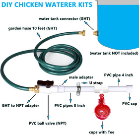 letsFix simple assembly guides ensure quick hydration setup for poultry