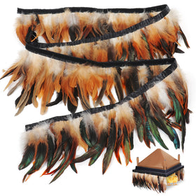 Lettry 6.5ft feathers for chick brooder provide warm, secure comfort for chicks.