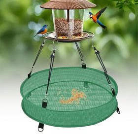 Lettry catches seeds to keep ground tidy around feeders