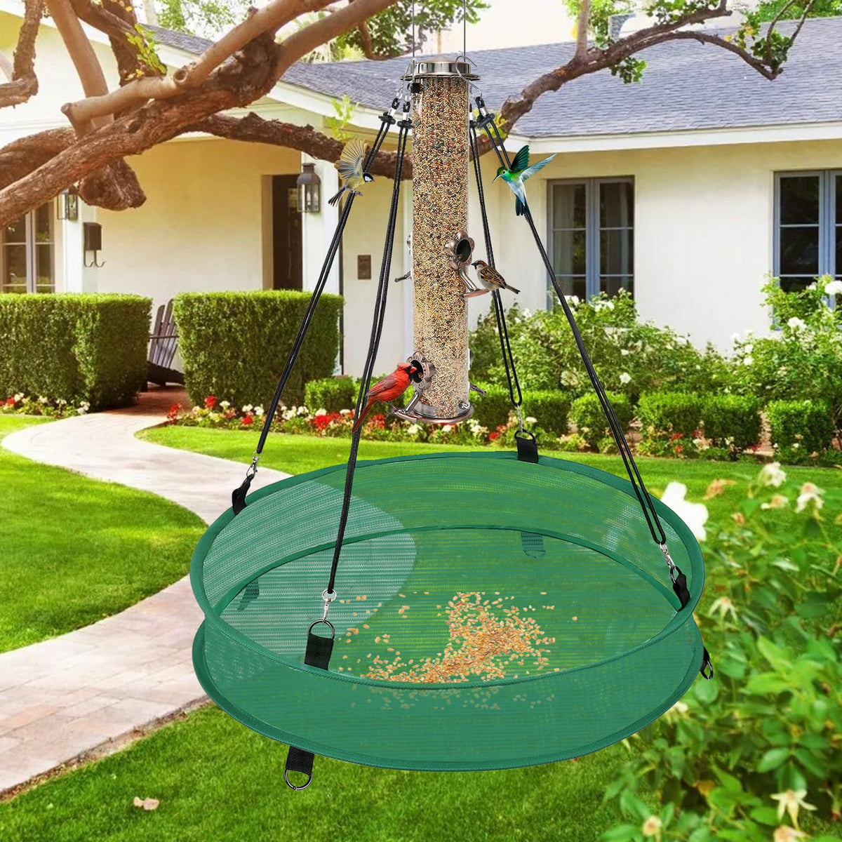 Lettry two-pack green kit for multiple feeding spots