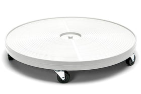 Lettuce Grow 24in plant dolly with wheels for easy repositioning indoors or outdoors.