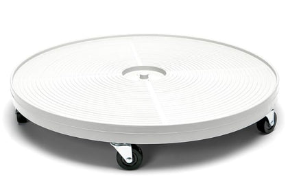 Lettuce Grow 24in plant dolly with wheels for easy repositioning indoors or outdoors.