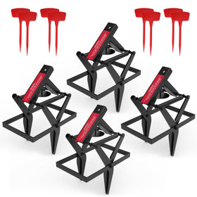 LETYANGER mole-trap in scissor-setup for quick underground capture.