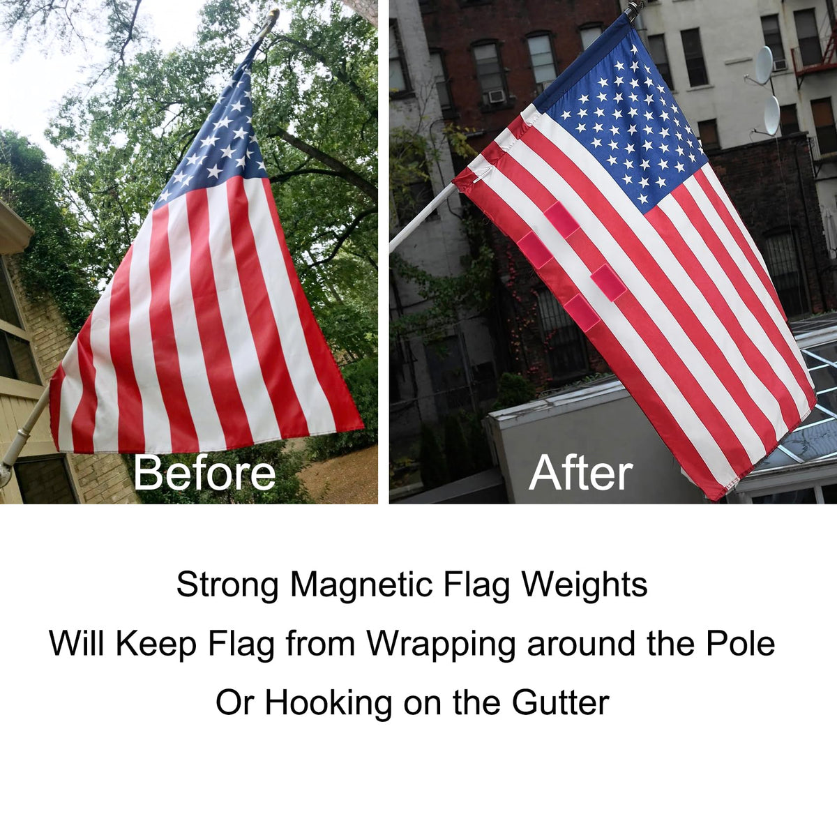 LEVOSHUA waterproof magnet weights perform in rain or sprinklers
