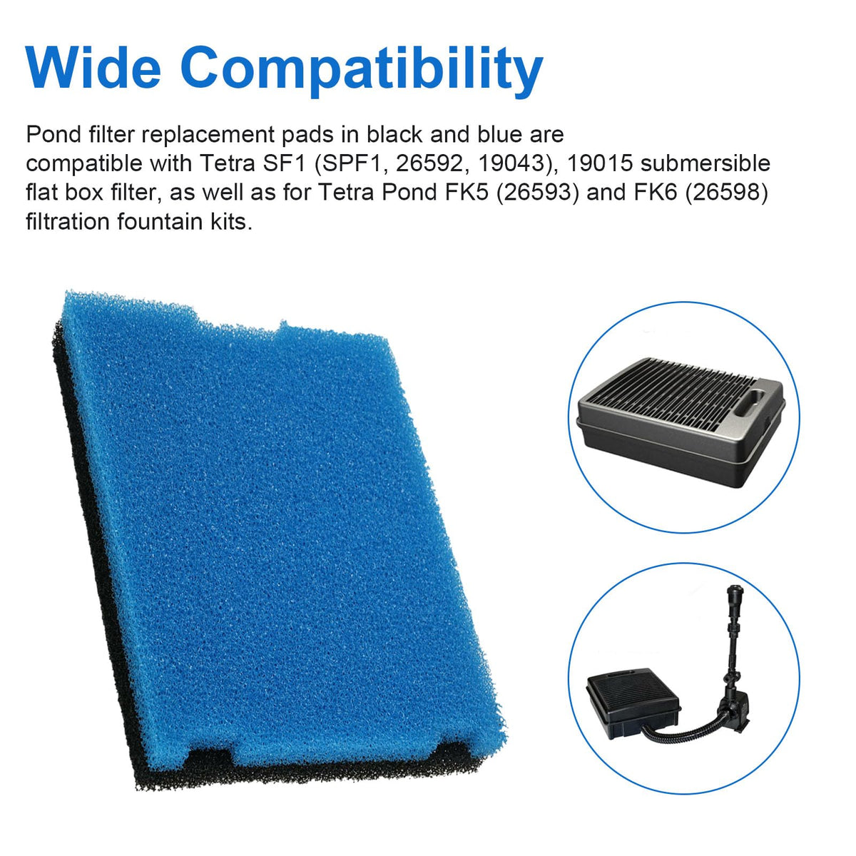 LEWEREST fine pond filter pads providing deep filtration for micro impurities