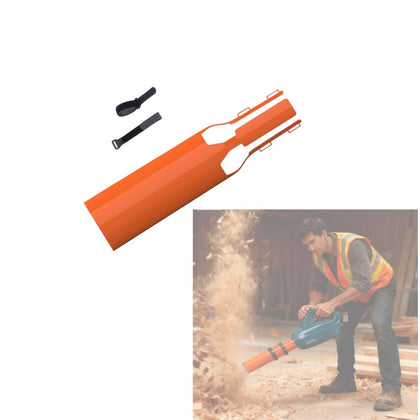 LEYAO Leaf Blower Air Booster front view for faster debris clearance
