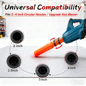 LEYAO Universal-fit 2–4 inch nozzle extension for versatile compatibility.