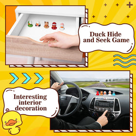Leyndo adhesive dots help secure tiny ducks for craft projects.
