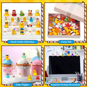 Leyndo ducks brighten cake toppers and small decor in crafts.