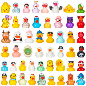 Leyndo mini resin ducks in assorted styles brighten dioramas and shelves.
