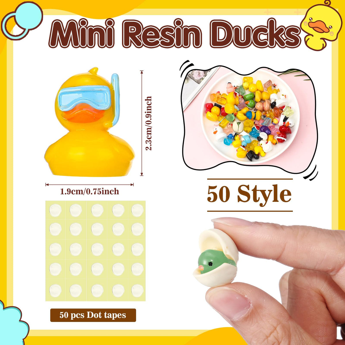 Leyndo luminous resin ducks glow after sun exposure for night gardens.