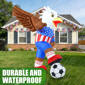 Leyndo waterproof inflatable material withstands sun and rain for lasting use.