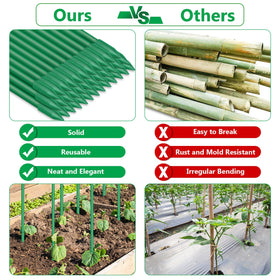 Lezmarket easy-install clips and connectors simplify trellis setup.